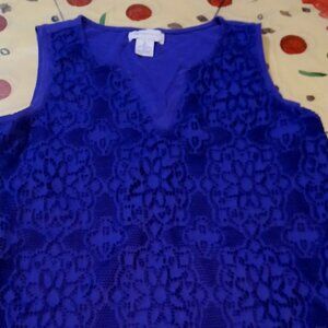 Liz Claiborne sleeveless blouse . in good condition.